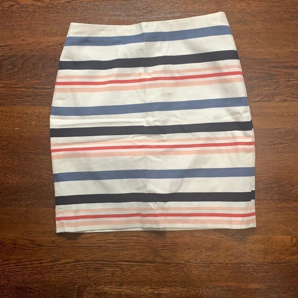 Striped Mini Skirt